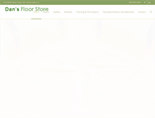 Tablet Screenshot of dansfloorstoreinc.com